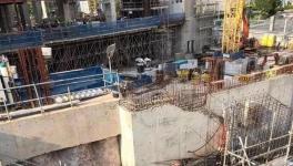 工地10层塔吊被拧成麻花！致1死1伤！