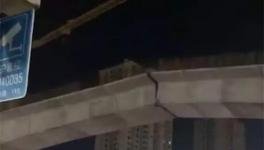 突发！一轨道桥梁发生100余米错位！