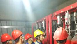 这家企业“煤磨灭火器安全讲堂”走进生产现场