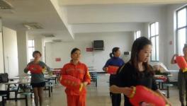 华新湘钢公司认真组织排练2020年迎新春联欢会节目