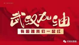 可视化智能科技响应号召抗击疫情