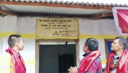 尼泊尔红狮希望水泥在当地捐赠校舍！