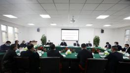 胡剑飞现场调度玉山南方水泥日产8000吨水泥熟料生产线项目