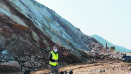 院士点赞宁企露天矿山爆破降尘成果