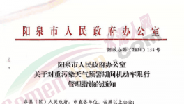 错峰生产！山西两地继续重污染“停工令”！