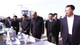 刘国中书记率陕西省重点项目观摩团视察铜川惠塬绿色建材产业园