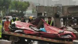 车祸遇难者家属发声称水泥车超载超85%！