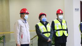 中国建材集团副总经理王于猛到洛阳中联调研