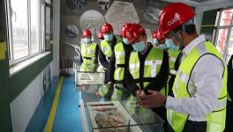 德州市委市直机关工委书记郑广敏一行到德州中联调研