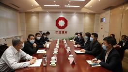 山东省建材工会主席张崇华一行到德州中联调研