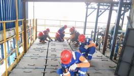 华新各工厂检修现场最可爱的水泥人！