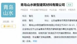 山水水泥于青岛建“山水新建”公司，持股100%！