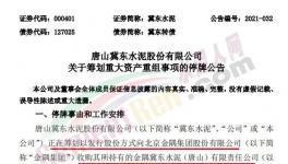 大事！冀东收购金隅水泥资产！