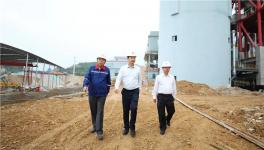 西南水泥产能减量置换项目竣工点火！