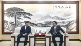 扩大投资项目！华新总裁李叶青会见塔吉克斯坦驻华大使！