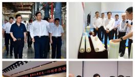 中建材董事长周育先赴中材国际、宜兴新能源等企业调研！