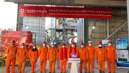 又一条5800t/d水泥熟料项目回转窑点火成功！