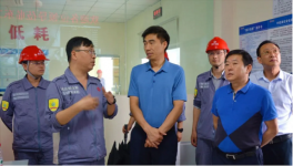 县领导唐守渊调研东方希望丰都水泥！