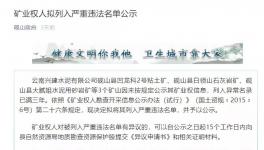 这两家水泥企业将被列入严重违法名单！