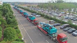 批量出口非洲！山河智能一体化潜孔钻机助力“一带一路”建设