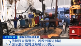警告！原油或升至300美元/桶！俄官员发预警！
