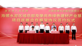 海螺集团将大力发展与水泥相关的四大产业！