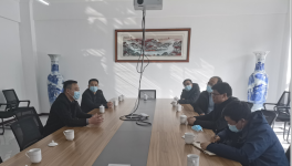 吴忠市委副书记一行莅临宁夏豪龙建材有限公司调研