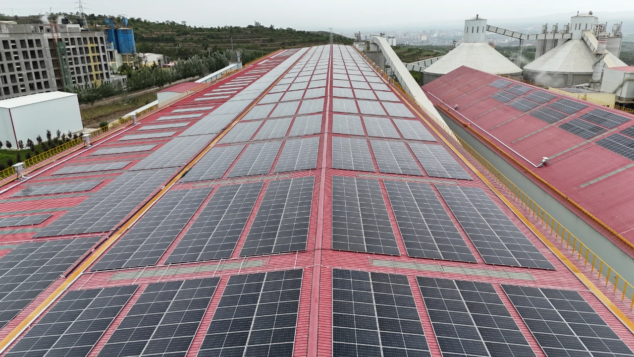 铜川冀东10000t/d熟料水泥生产线又添新“景色”！