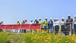 海外嘉宾到中材矿山项目参观考察