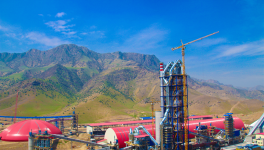 西部水泥6000t/d水泥熟料生产线建设侧记