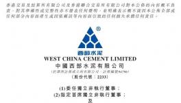 西部水泥指定李港卫首席独立非执行董事